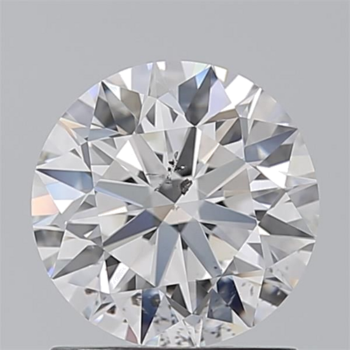 1.3 carat F-SI2 Excellent cut Natūralus Round Deimantas (1)