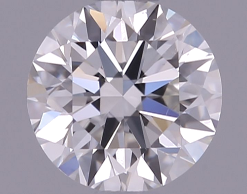 0.5 carat H-VS2 Excellent cut Natūralus Round Deimantas (1)