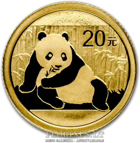 1/20 oz Panda, China, Gold coin, 2015 (1)