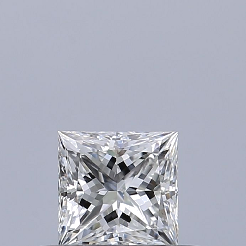 0.32 carat E-VVS1 Natūralus Princess Deimantas (1)