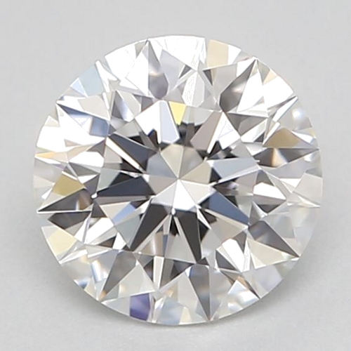 0.59 carat F-VVS1 Excellent cut Natūralus Round Deimantas (1)