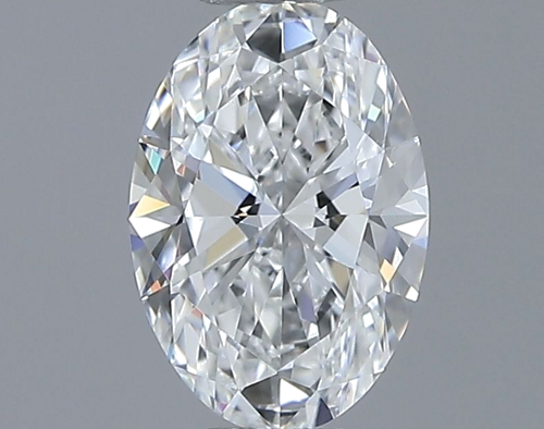 0.6 carat E-VVS2 Natūralus Oval Deimantas (1)