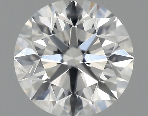 0.57 carat F-SI1 Excellent cut Natūralus Round Deimantas (1)