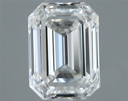 0.45 carat F-VS1 Natūralus Emerald Deimantas (1)