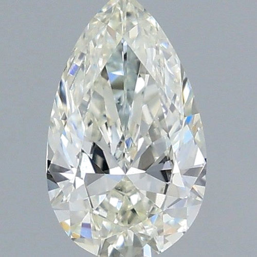 0.3 carat K-VS2 Natūralus Pear Deimantas (1)