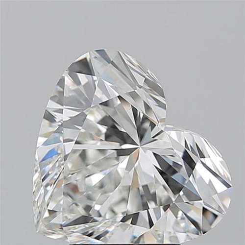 4.01 carat H-IF Natūralus Heart Deimantas (1)