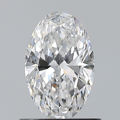 0.7 carat D-VS2 Natūralus Oval Deimantas (1)