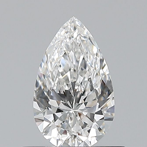 0.52 carat E-VS2 Natūralus Pear Deimantas (1)