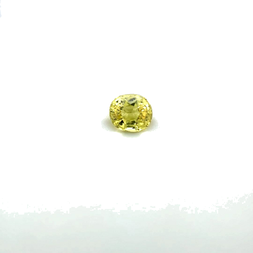 0.5 carat YELLOW Oval Chrysoberyl (1)