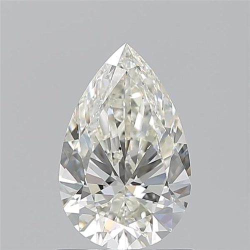 1.01 carat K-VS2 Natūralus Pear Deimantas (1)