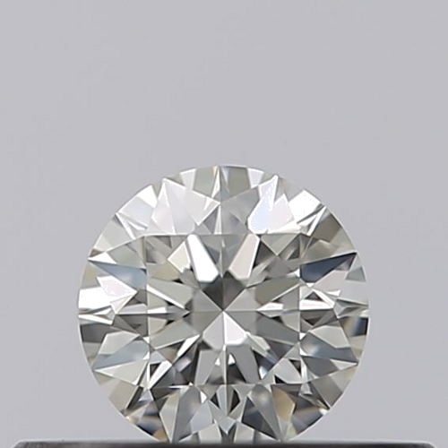 0.19 carat F-VVS1 Excellent cut Natūralus Round Deimantas (1)