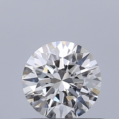 0.53 carat F-VVS1 Excellent cut Natūralus Round Deimantas (1)