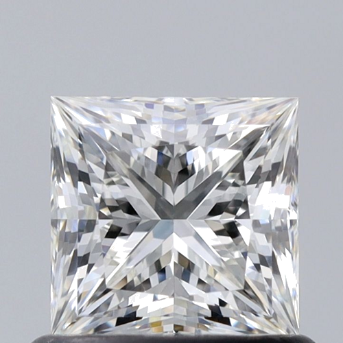 0.71 carat H-VS1 Natūralus Princess Deimantas (1)
