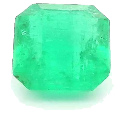 0.43 carat GREEN STEP cut Octagonal Smaragdas (1)