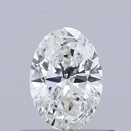 0.51 carat H-SI2 Natūralus Oval Deimantas (1)