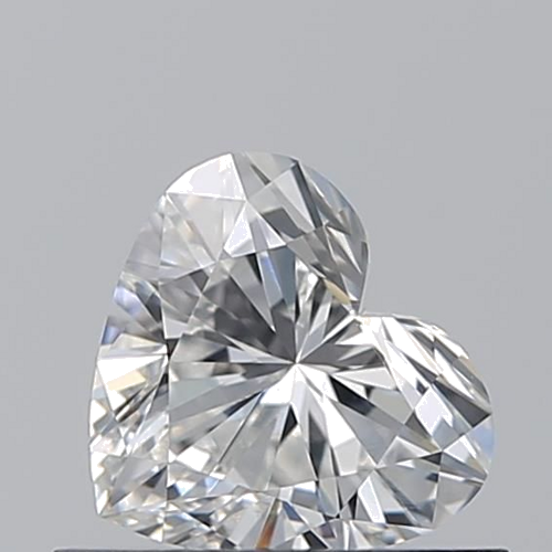0.53 carat F-VS1 Natūralus Heart Deimantas (1)