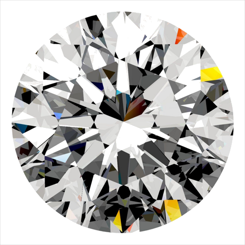 0.3 carat D-VS1 Excellent cut Natūralus Round Deimantas (1)