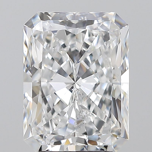 3.55 carat D-SI2 Natūralus Radiant Deimantas (1)