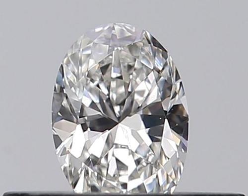 0.23 carat F-VVS2 Natūralus Oval Deimantas (1)