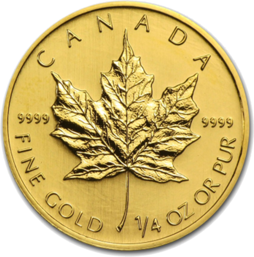 1/2 oz Maple Leaf Canada Gold coin (Mix year) (1)