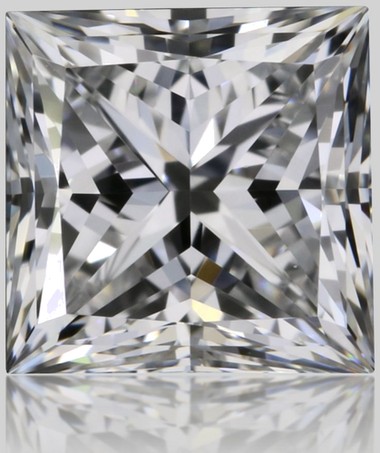 0.7 carat D-VVS1 Natūralus Princess Deimantas (1)