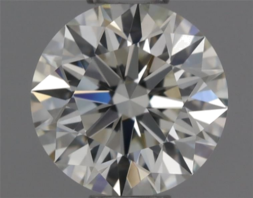 0.45 carat J-VVS2 Excellent cut Natūralus Round Deimantas (1)