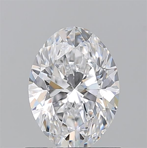 1.01 carat D-VVS2 Natūralus Oval Deimantas (1)