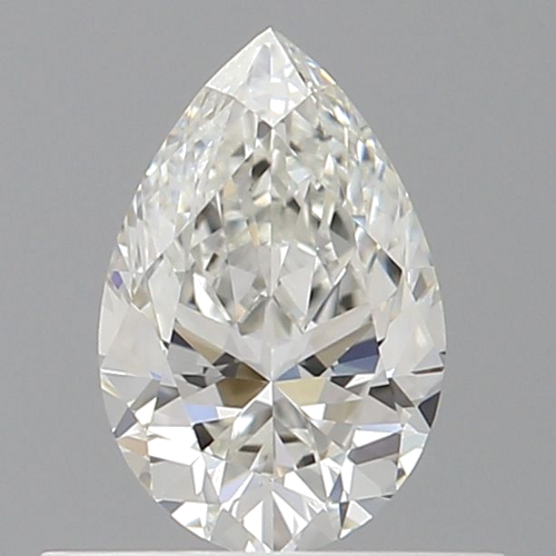 0.52 carat H-VS1 Natūralus Pear Deimantas (1)