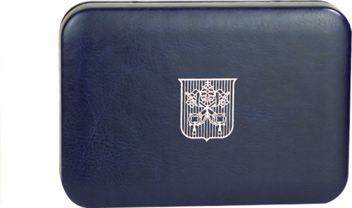 2022 Ватикан Набор монет евро PROOF с серебряной монетой 20 евро (2)