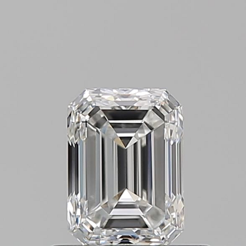 0.7 carat F-VVS2 Natūralus Emerald Deimantas (1)