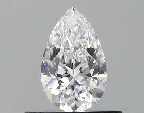 0.39 carat D-IF Natūralus Pear Deimantas (1)
