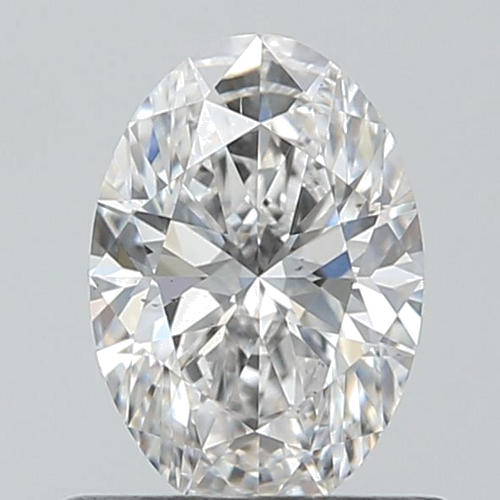 0.6 carat E-VS2 Natūralus Oval Deimantas (1)