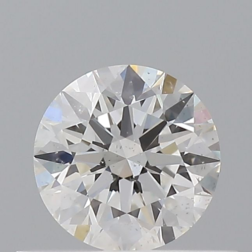 0.42 carat F-SI1 Excellent cut Natūralus Round Deimantas (1)