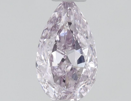 0.3 carat Fancy Pinkish Purple-SI1 Natūralus Pear Deimantas (1)