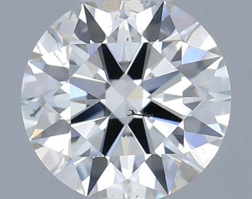 0.31 carat I-SI1 Excellent cut Natūralus Round Deimantas (1)