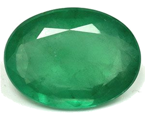 3.75 carat GREEN Oval Smaragdas (1)