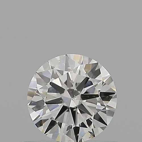 0.57 carat I-SI2 Very Good cut Natūralus Round Deimantas (1)