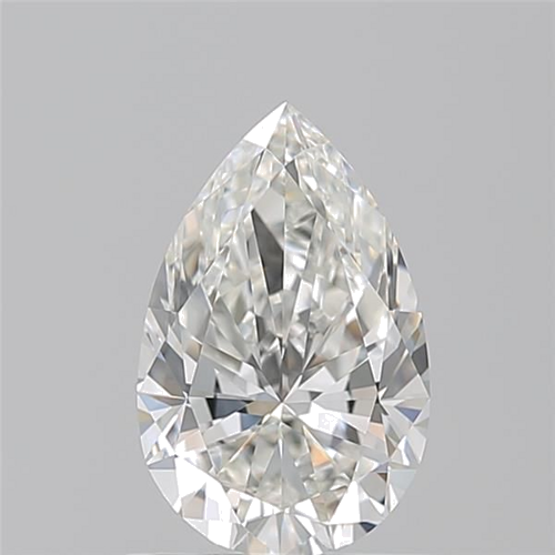 1.01 carat H-VVS1 Natūralus Pear Deimantas (1)