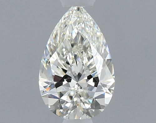 0.51 carat J-VS1 Natūralus Pear Deimantas (1)