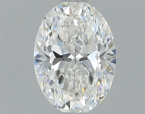 0.4 carat F-VVS1 Natūralus Oval Deimantas (1)
