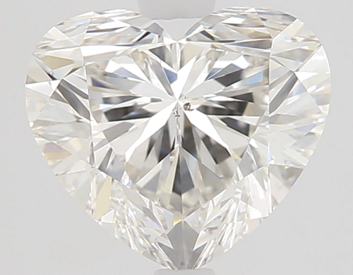 2.08 carat H-SI1 Natūralus Heart Deimantas (1)