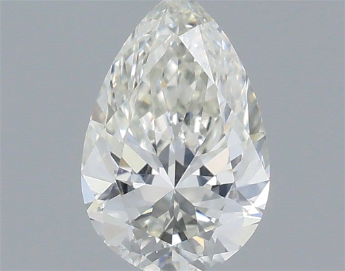 0.52 carat I-SI1 Natūralus Pear Deimantas (1)