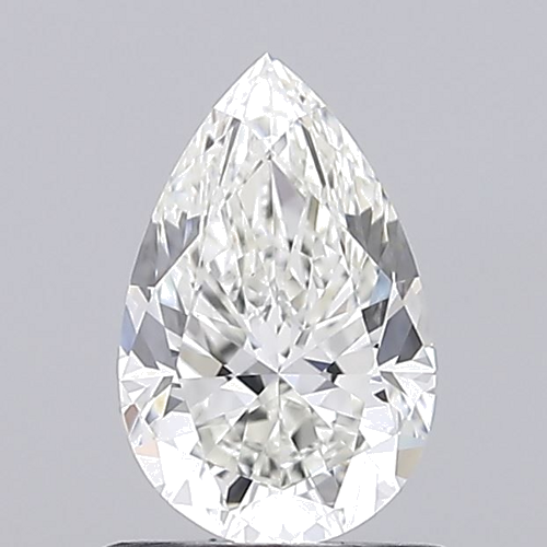 0.9 carat H-VS1 Natūralus Pear Deimantas (1)