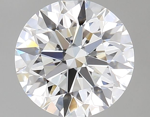 0.51 carat F-VVS2 Excellent cut Natūralus Round Deimantas (1)