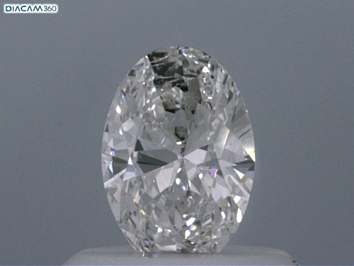 0.4 carat G-VS1 Natūralus Oval Deimantas (1)