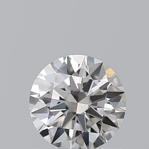 0.64 carat H-IF Excellent cut Natūralus Round Deimantas (1)