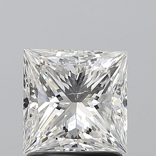 1.5 carat F-SI2 Natūralus Princess Deimantas (1)