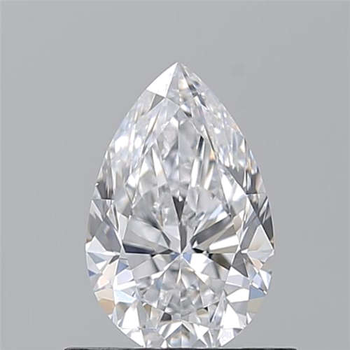 0.7 carat D-VS1 Natūralus Pear Deimantas (1)