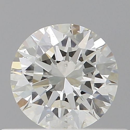 0.5 carat J-SI2 Excellent cut Natūralus Round Deimantas (1)