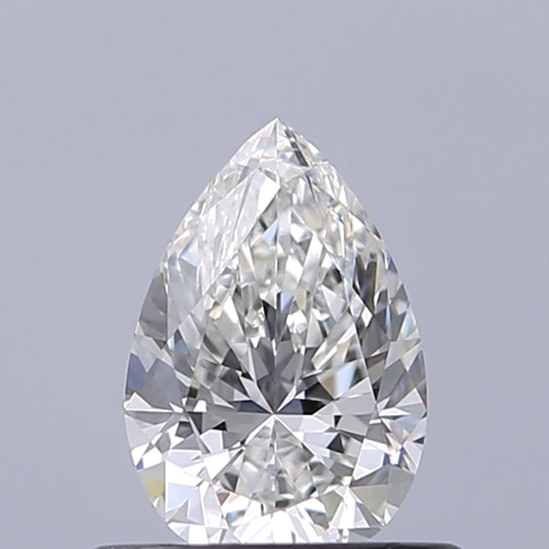 0.51 carat G-VVS1 Natūralus Pear Deimantas (1)